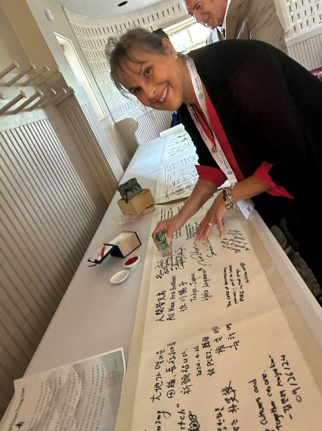 赛珍珠国际成立60周年学术研讨会在青山农场召开