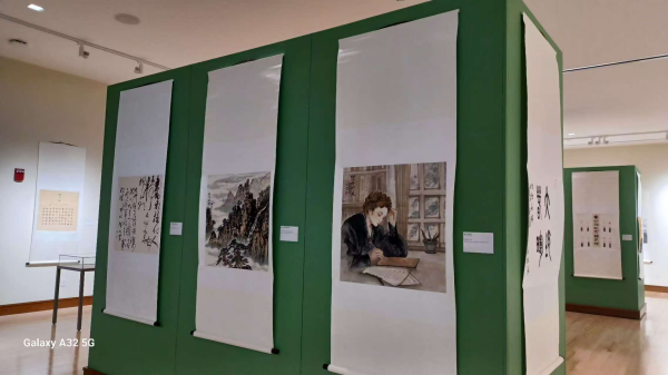 赛珍珠主题中国书法与绘画在美国第二站巡展