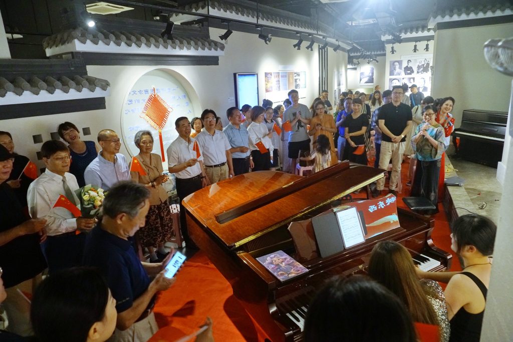 纪念中国人民抗日战争暨世界反法西斯战争胜利80周年--我市举办“琴韵传文脉·珍珠映东西”主题钢琴音乐会